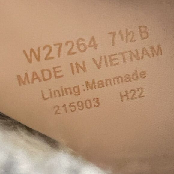 Cole Haan Women’s Size 7.5 Gray Mojave Criss-Cross Wool Comfy Slingback Slippers - Picture 8 of 8